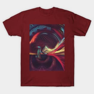 Surreal Reality - Visionary Fractal Manipulation - Manafold Art T-Shirt